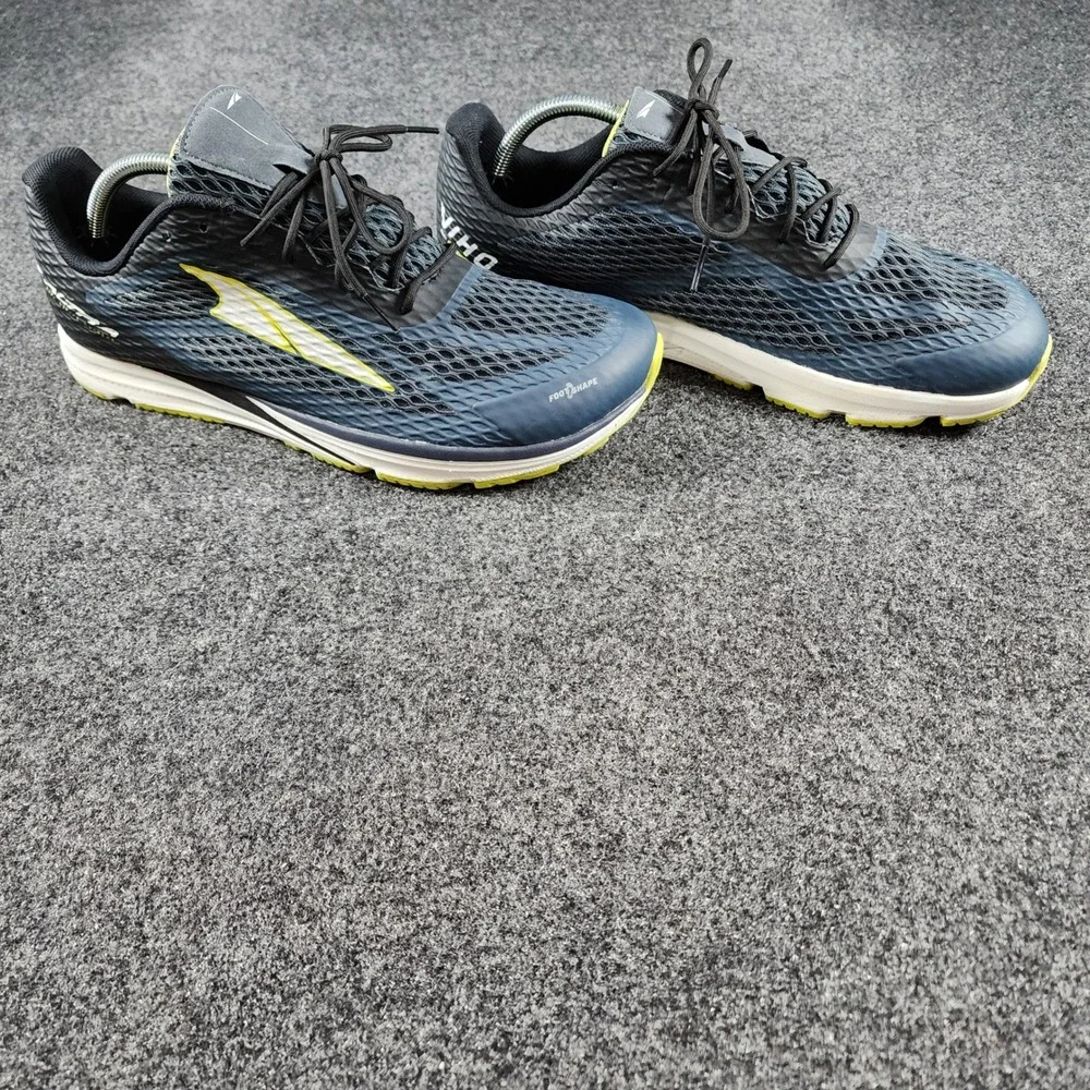 Altra Viho Running Shoes Mens 11 Blue Lime AL0A4PE8206 Zero Drop Road Trainers